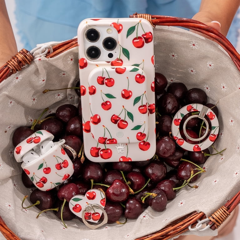 Velvet Caviar Back Cover Cell Phone Case for Apple iPhone 15 Plus, Mon Cheri Cherry Velvet Caviar Back Cover Cell Phone Case for Apple iPhone 15 Plus, Mon Cheri Cherry