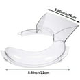 thumbnail image 3 of Up to 65% off Kitchen Gadgets Pouring Shield Tilt Head Kitchen Aid Stand Mixer Replacement Tools Accessories Kitchen Organizers and Storage, 3 of 7