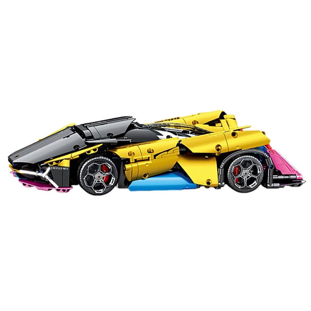 Racing Building Blocks Kit, Building Blocks Robot Toy, Teen Sports Car Model Gift-ZJKDGJKJ