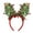 F, variant on Selrti Christmas Headband for Women Girls Holiday Tree/Reindeer/Snowman/Bell Hair Aceessory with Tinsel for Xmas Party Favor