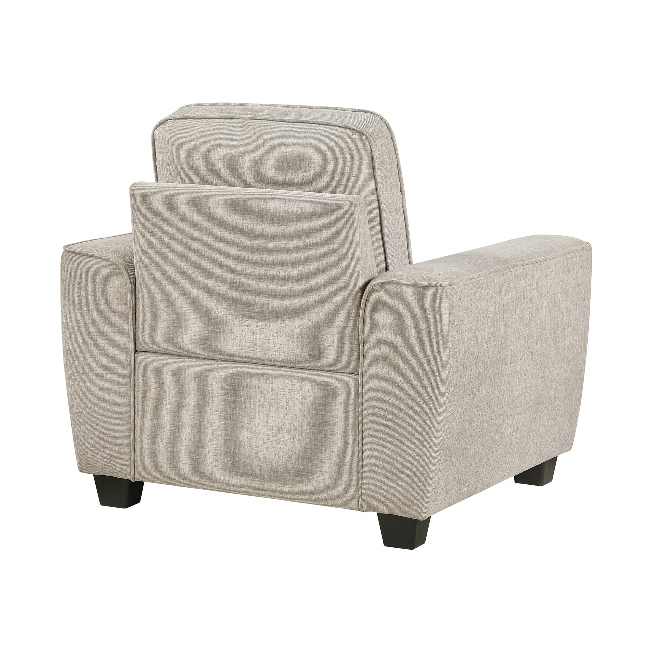 OakvillePark Harpshire Chenille Arm Chair, Taupe