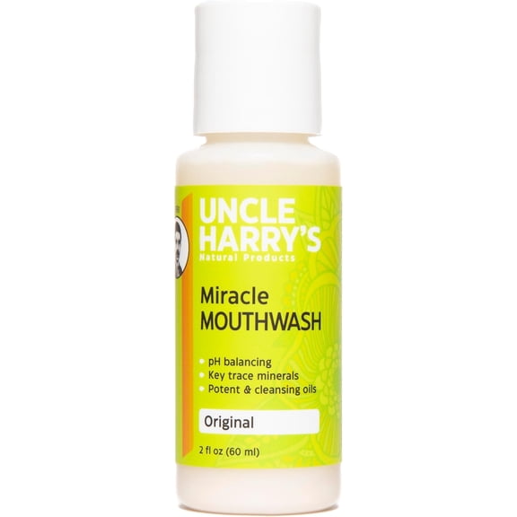 Miracle Mouthwash by Uncle Harry's Natural Products (2oz Mouthwash)