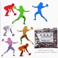 thumbnail image 2 of Confetti Football Player MultiColors Mix - Half Pound (8 oz) - CCL9421, 2 of 8