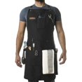 thumbnail image 1 of Chef, Bbq And Work Apron With Bottle Opener And Hand Towel - Durable 10oz Cotton Canvas, Brass Hardware And Cross Back Straps, 1 of 4