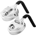 thumbnail image 1 of 2 Pcs Couvercles de Pots Mason, Couvercles Verseurs en Acier Inoxydable pour Pots Mason à Grand Ouverture avec Poignée Couvercle Rabattable pour Infusion de Fruits Boissons Hermétiques, 1 of 7