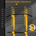 thumbnail image 4 of XiHuaZhaoChen Power Tower Pull Up Dip Station Multi-Function Fitness Equipment for Strength Training Adjustable Height Dip Stand for Home Gym.Yellow, 4 of 11