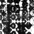 thumbnail image 3 of Zarris, Chariklia 20x20 Black Modern Framed Museum Art Print Titled - Graphic Shibori II, 3 of 5