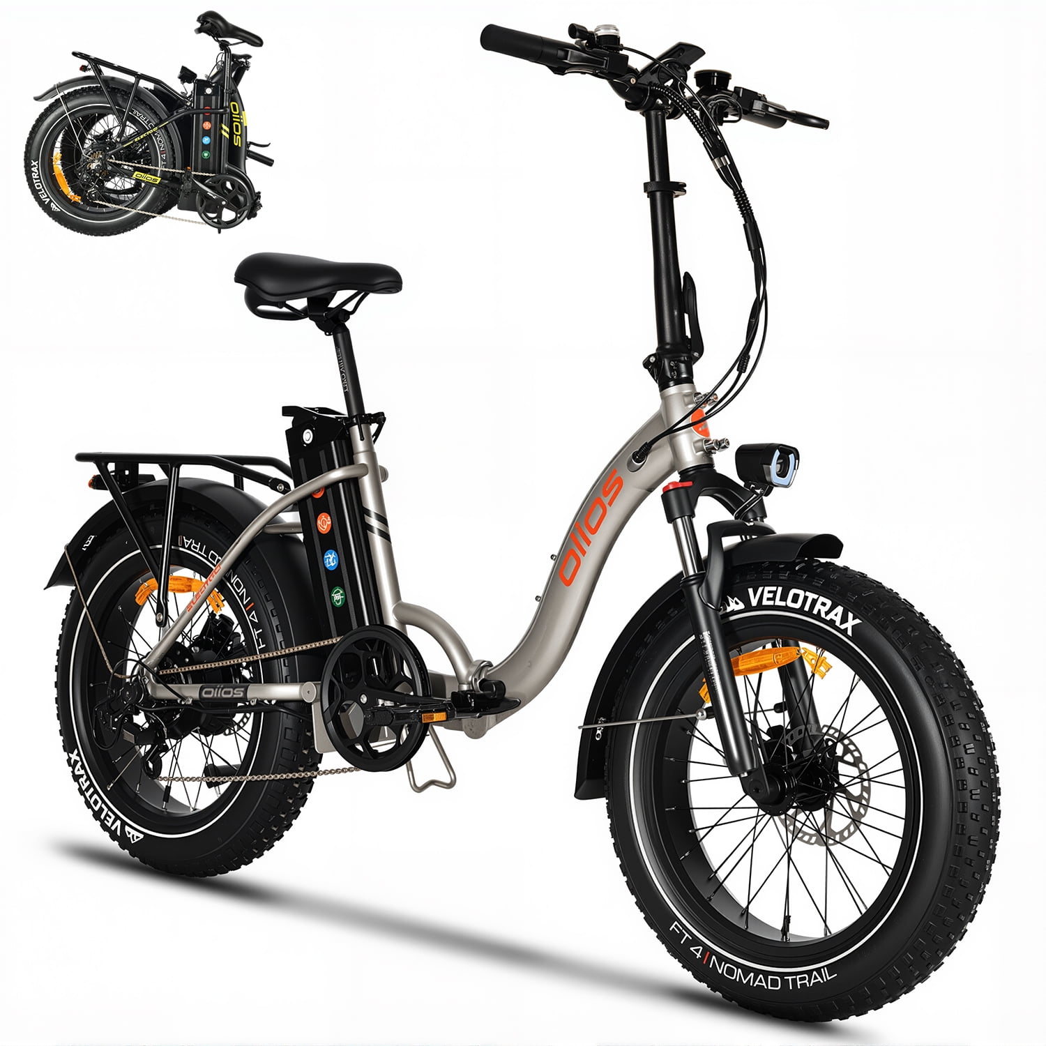 Electric Bike Fat Jimmy's Bike Shop OIIOS Electo Fat Tire