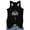 Black, variant on FASHOFT Flower Graphic Tank Tops for Women Racerback Summer Sleeveless Casual Basic Top Shirts Black L