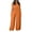 Orange, variant on Women Casualwide Leg Jumpsuit with Pockets Sexy Halter Solid Rompers Loose Summer formal Jumpsuit Summer Clothes for Women