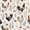 Clear, variant on Watercolor Light Floral Wallpaper, Boho Farmhouse Floral peel and stick wallpaper, waterproof, Home Decor for Bedroom, Living Room, Bathroom, Dorm Room, renter friendly [17.7 * 118 in]