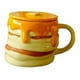thumbnail image 5 of Linda taza de café con asa y tapa, taza de de leche, taza de dibujos animados para la , taza de , taza de cerámica para, 5 of 9