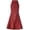 Red, variant on Women's Gothic Style Dark Long Skirt Lace Up Hip Hugging Fishtail Skirt Half Skirt Purple