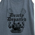 thumbnail image 3 of Disney - Haunted Mansion Parks Attraction - Dearly Departed - Women's Racerback Tank Top, 3 of 5