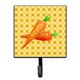thumbnail image 1 of "Treasures Carrots on Basketweave Wall Hook, Small, Multicolor" Caroline's Treasures BB7189SH4, 1 of 1