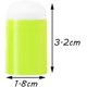 thumbnail image 3 of 20 piezas de esponja de dedo Dobbs herramientas kit de pintura de esponja de dedo para pintura DIY pasatiempo creativo verde (esponja de dedo herramientas Dobbs kit de pintura de dedos para bricolaje) ER, 3 of 5