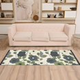 thumbnail image 2 of Yayeee Runner Rug for Bedroom 2'x6' Machine Washable Hallway Non Slip Mat, Navy Flower, 2 of 8