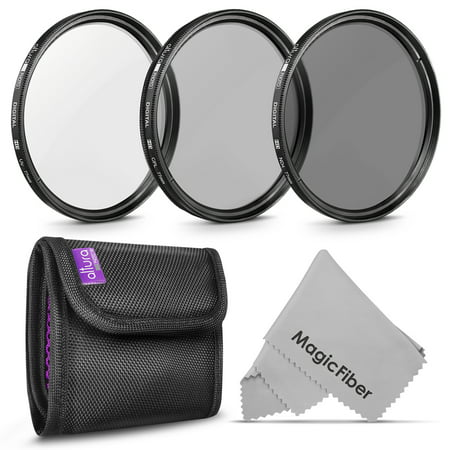 77MM Altura Photo Professional Photography Filter Kit (UV, CPL Polarizer, Neutral Density ND4) for Camera Lens with 77MM Filter Thread + Filter