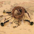 thumbnail image 5 of [CLEARANCE sale]Wall-hung Door Handles Wind Chime Rattan Rings Pray for The Blessing of Bell Witch Wind Chimes, 5 of 6