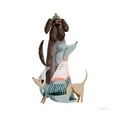 thumbnail image 2 of Thorns, Becky 26x26 Black Ornate Wood Framed with Double Matting Museum Art Print Titled - Picnic Pets Dogs II, 2 of 4
