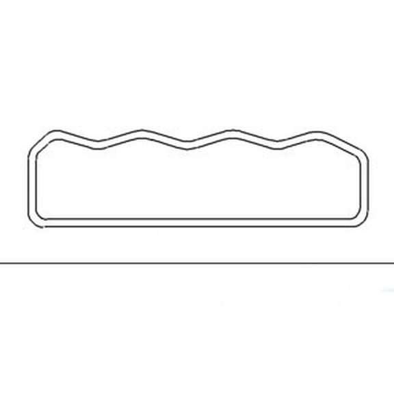 RAParts New Valve Cover Gasket Fits Case/International Tractor 856 856XL 584 684 784
