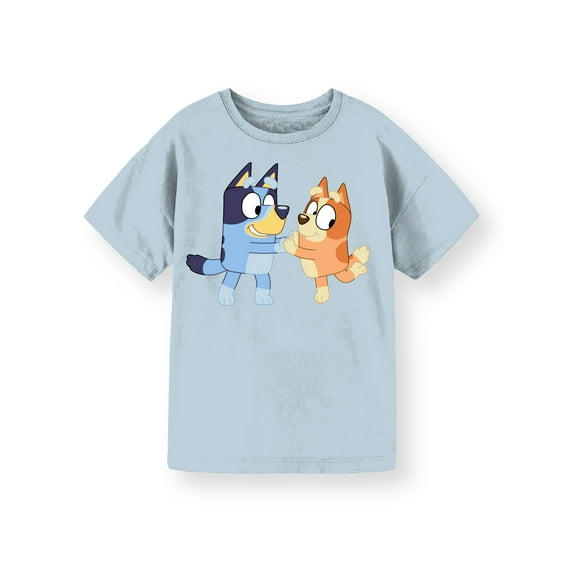 Bluey and Bingo Girls Short Sleeve Graphic T-Shirt, Sizes 4-16