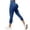 Z-Navy127, variant on Womens Leggings Workout High Waist Solid Color Slim-Leg Tight Fitness Calf Length Yoga Pants Running Casual Sports Bottoms