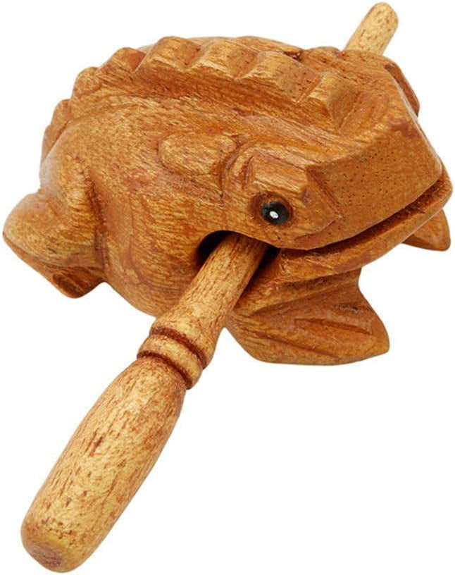 Percussion Instruments Wooden Frog Natural Wood Frog, Wooden Frog Musical Instrument.