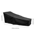 thumbnail image 2 of Housse de Chaises de Jardin Housse de Mobilier d'Extérieur Housse de Chaise Longue de Patio, 2 of 10