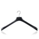 thumbnail image 2 of Coat Hangers Clothes 50cm Extra Wide Strong Black Plastic Adult Shirt Top Dress xi, 2 of 4