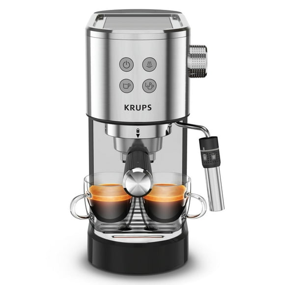 Cafetera Espressería KRUPS Acero Inoxidable Thermoblock Compacta