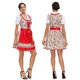 thumbnail image 2 of Disfraz de Oktoberfest Dirndl múltiple, club tradicional de Beerfest, camarera, Cosplay, vestido de fiesta elegante, Carnaval y Halloween, 2 of 5
