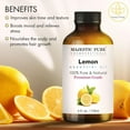 thumbnail image 2 of Majestic Pure Lemon Essential Oil for Aromatherapy, 4 fl oz, 2 of 8