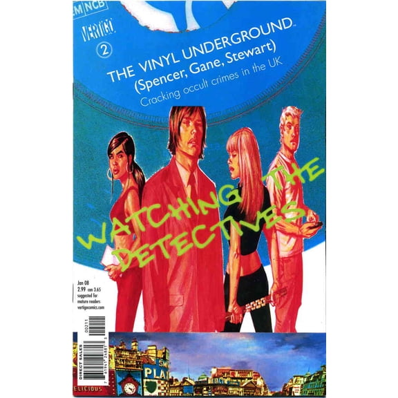 Vinyl Underground #2 VF ; DC/Vertigo Comic Book
