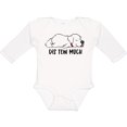 thumbnail image 3 of Inktastic Napping Dis Tew Much Great Pyrenees Boys or Girls Long Sleeve Baby Bodysuit, 3 of 5