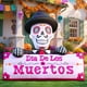 thumbnail image 2 of Decoración inflable DomKom para Halloween, 6 pies, con luces LED, 2 of 7