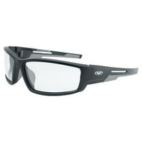 Global Vision Sly 88 Motorcycle Safety Glasses Sunglasses Black Frame w/Clear Lens Z87.1