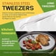 thumbnail image 5 of Stainless Steel Precision Kitchen Culinary Tweezer Tongs Long Tweezers Metal Tongs Chef Tweezers, 5 of 5