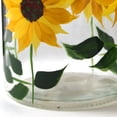 thumbnail image 5 of Grant Howard GH-39515 42 Ounce Hand Painted Sunflower Design Glass Storage Jar, 5 of 5