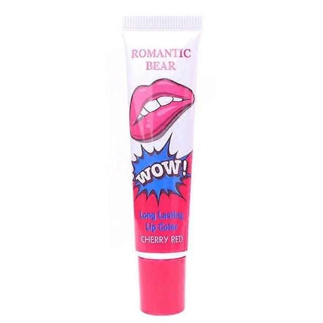 ELECOOL 6 Colors Romantic Bear Peel Off Liquid Lipstick Waterproof Long Lasting Lip Gloss