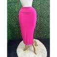 thumbnail image 3 of Falda Sexy De Tubo Abertura En Pierna Para Mujer Ajustada Color Fucsia Talla Unitalla Marca Emil SaEs, 3 of 4