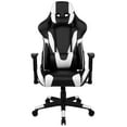 thumbnail image 6 of Emma + Oliver Fully Reclining Racing Gaming Ergonomic Chair, Black LeatherSoft, 6 of 13