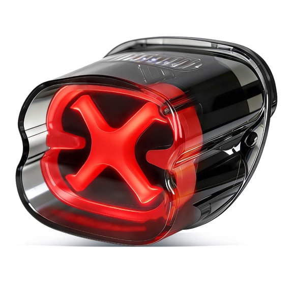 X-Style Brake Taillight Rear Turn Signal For Road King Davidson Dyna Sportster 883 1200