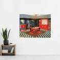 thumbnail image 2 of Vogeler Dining Room Design Painting Extra Large Art Print Wall Mural Poster Premium XL, 2 of 3