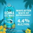 thumbnail image 4 of Kona Big Wave Liquid Aloha  Beer 24 pack 12 fl oz Aluminum Cans 4.4% ABV, 4 of 10