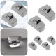 thumbnail image 3 of Hebillas Cgtredaw soporte para visera coche 3B0857561B gris 3 pares, 3 of 5
