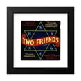 thumbnail image 2 of Anonymous 12x12 Black Modern Framed Museum Art Print Titled - Two Friends Brand Citrus Label (1930-1950), 2 of 5