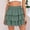 🔥 Army Green, variant on Sentmoon Skirt Shorts High Waist Skorts for Women Delightful Solid Color Loose Fit Tennis Skirt for Lounge and Sleep S-2XL
