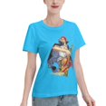 thumbnail image 2 of T-Shirt Basique à Manches Courtes pour Femmes Naruto Shanks, 2 of 6