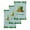 Blue, variant on St Patricks Day Kitchen Dish Towels for Drying Dishes Set of 3, Gold Coin Green Shamrock Spring Watercolor Plaid Waffle Weave Microfiber Hand Tea Bathroom Towels Quick Dry & Absorbent Towel 12x12